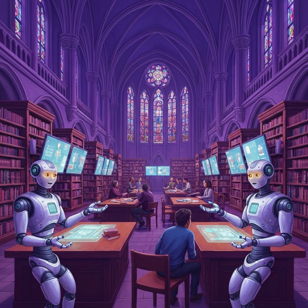 AI Teaching Humans - Historic Educational Partnership